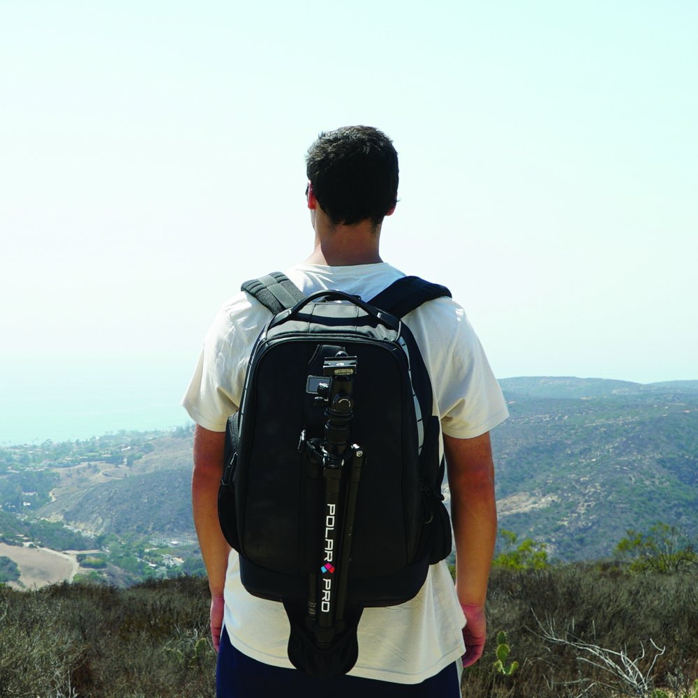 PolarPro DroneTrekker Backpack - Waterproof DJI Mavic 2 Pro/Zoom & Full Frame Camera Case with Customizable Storage - Perfect for Aerial Photography, Travel & Outdoor Adventures