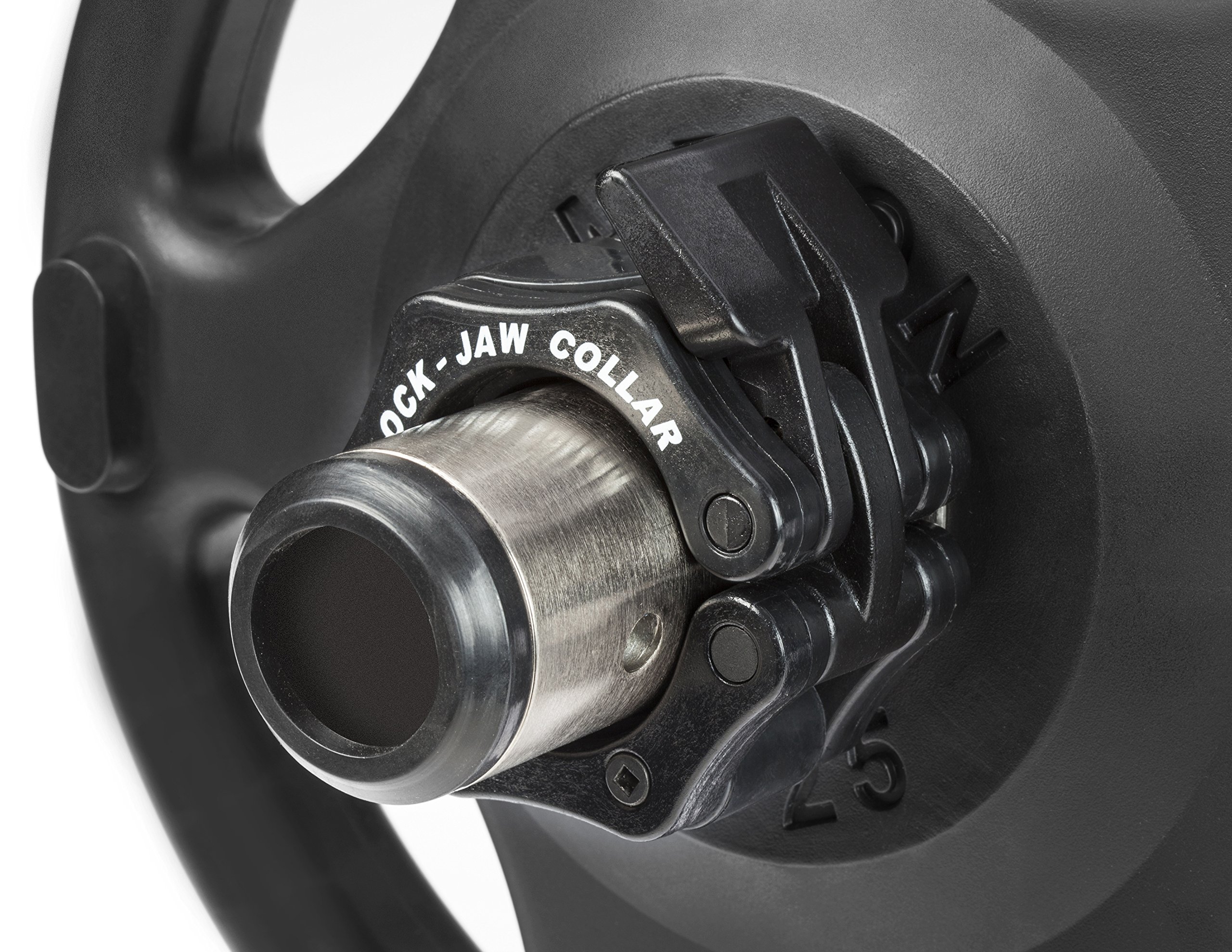 Lockjaw Olympic Barbell Collar - Secure Weightlifting Barbell Clamps for Gym & CrossFit Training - Perfect for Powerlifting, Strength Training & Home Workouts