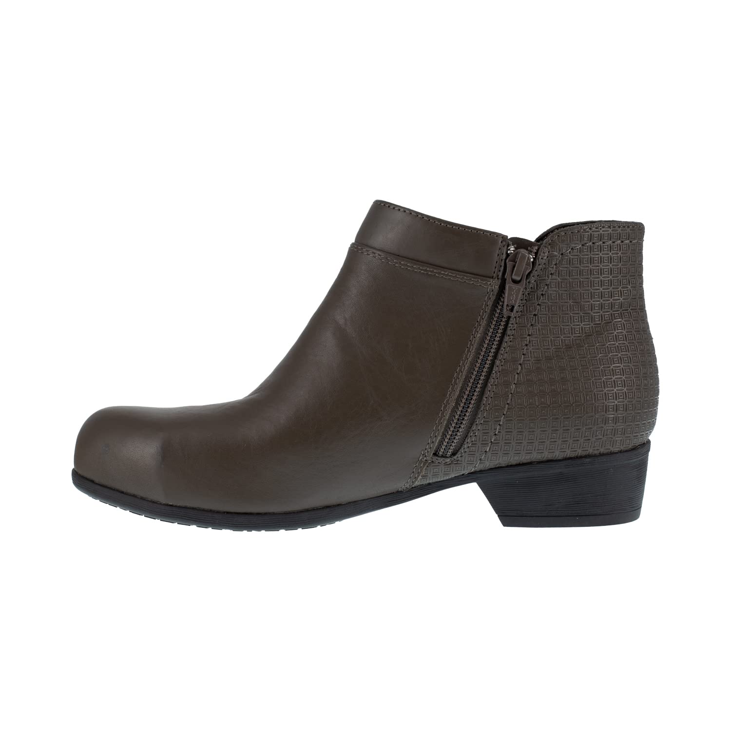 Rockport Women's Carly Work Safety Toe Bootie - Comfortable & Durable Casual Boots for Women - Perfect for Work, Outdoor Activities & Everyday Wear