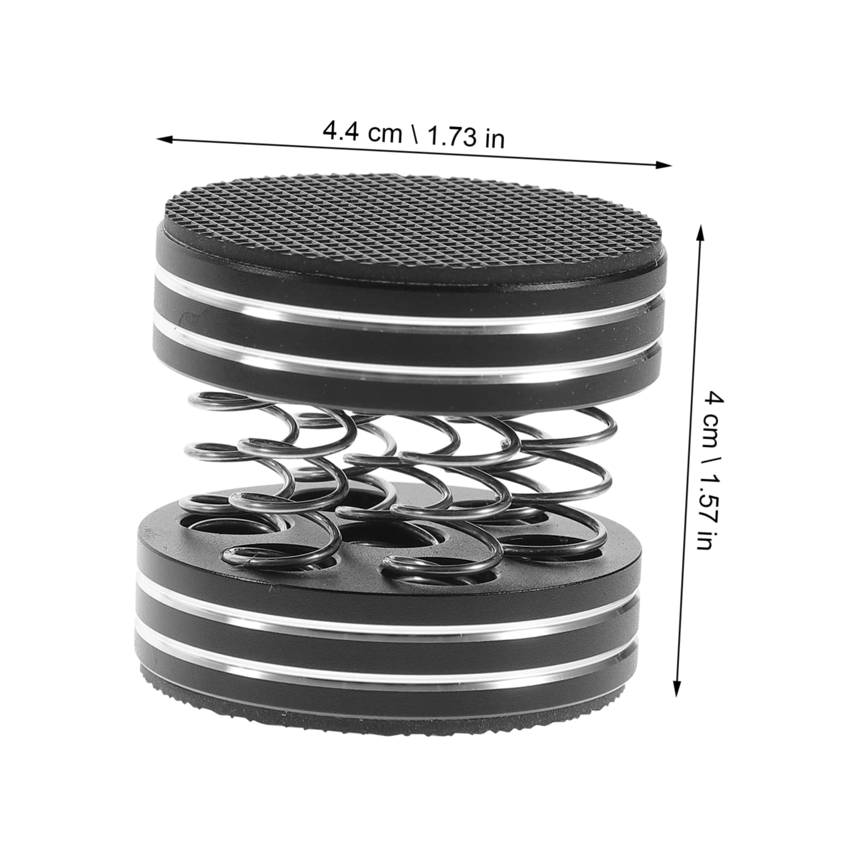 ARTIBETTER Speaker Isolation Pads - Subwoofer Isolation Pads with Spring Base Mat & Isolation Feet for Amplifier, Turntable, Stand - Reduce Vibrations for Home Theater & Studio Audio Systems