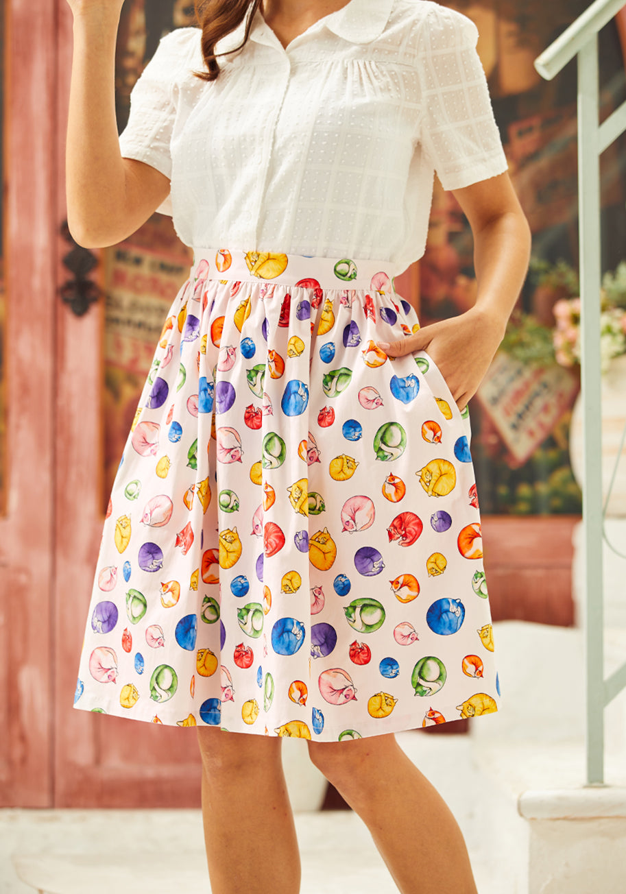 More Than Charming Skirt - Women's Fashion Flowy Midi Skirt for Casual & Party Wear | Perfect for Office, Date Night & Summer Outfits