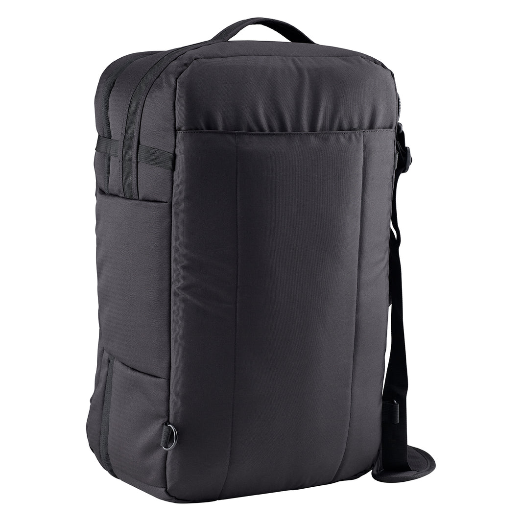 Caribee Altitude 40 Travel Backpack - Waterproof Carry On Backpack with Shoulder Strap for Overnight Trips, Business Travel & Hiking - Black