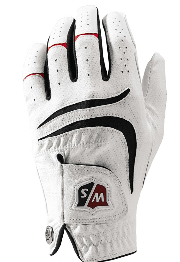 Wilson Men's Grip Plus Baseball Glove - Right Hand Throw, White Leather - Perfect for Baseball Practice, Games & Fielding Training