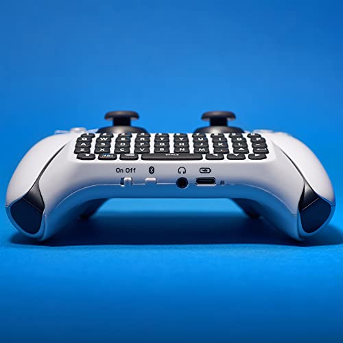Numskull PS5 Bluetooth Wireless Mini Keyboard - Compatible with Official PlayStation 5 Controllers | Perfect for Gaming, Chatting & Browsing on Your PS5 Console