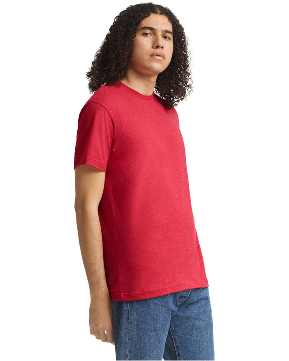 American Apparel 2001CVC Unisex T-Shirt - Soft Cotton Blend Tee for Men & Women | Perfect for Casual Wear, Gym, and Everyday Outfits