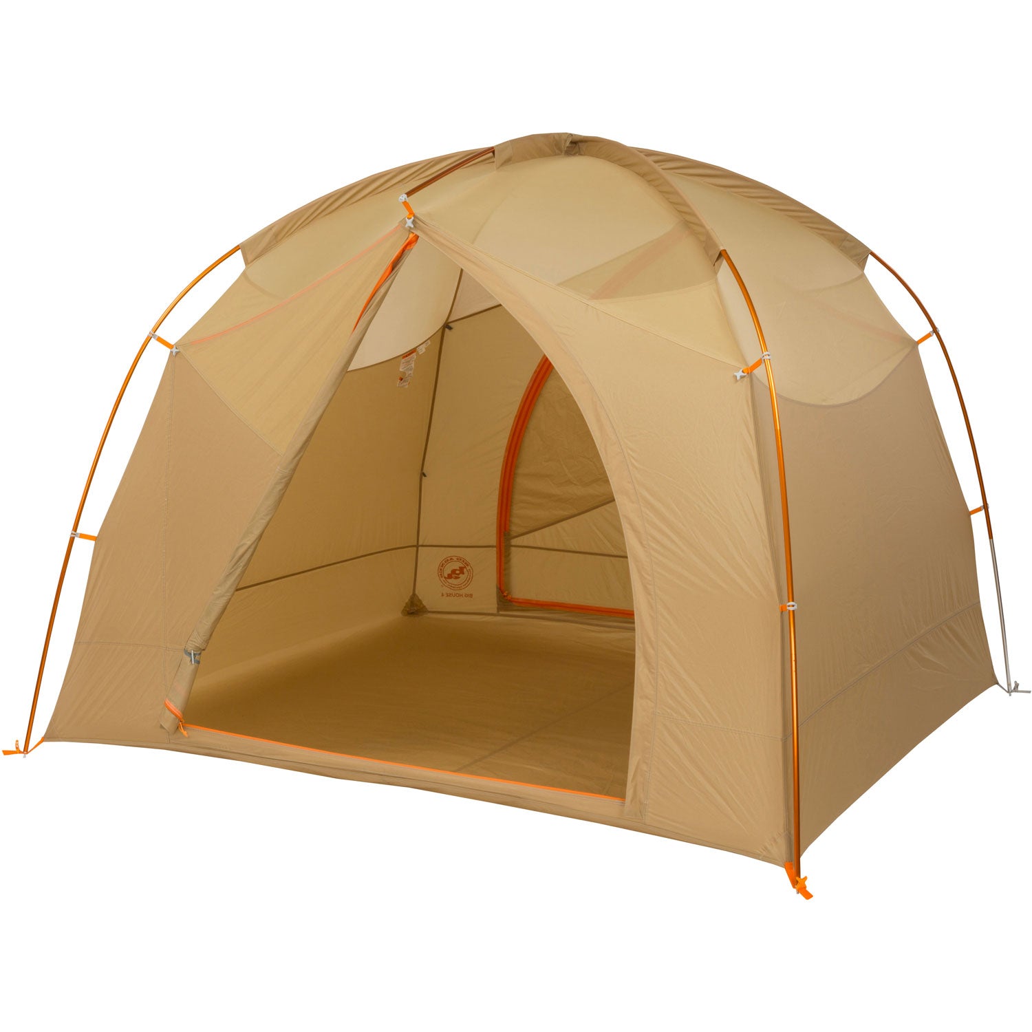 Big Agnes Big House 4 Person Camping Tent - Lightweight Waterproof Family Tent for Outdoor Adventures, Hiking & Backpacking Trips