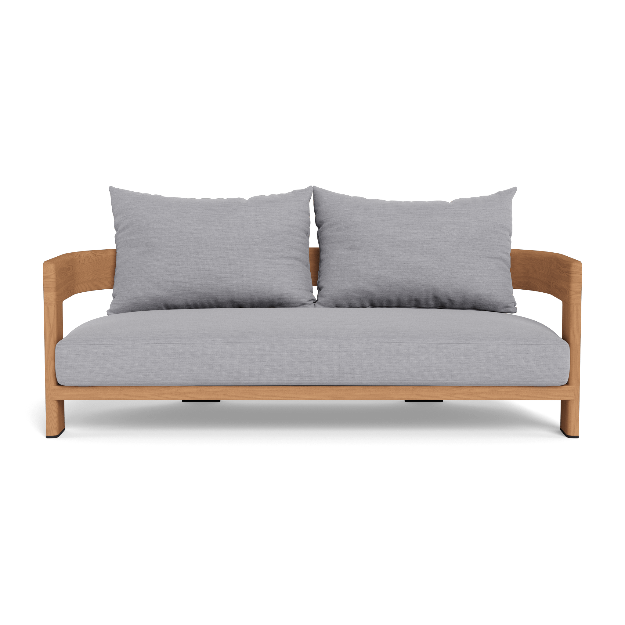 Victoria Teak 2-Seat Outdoor Sofa - Weather-Resistant Patio Furniture for Garden, Poolside & Backyard Relaxation