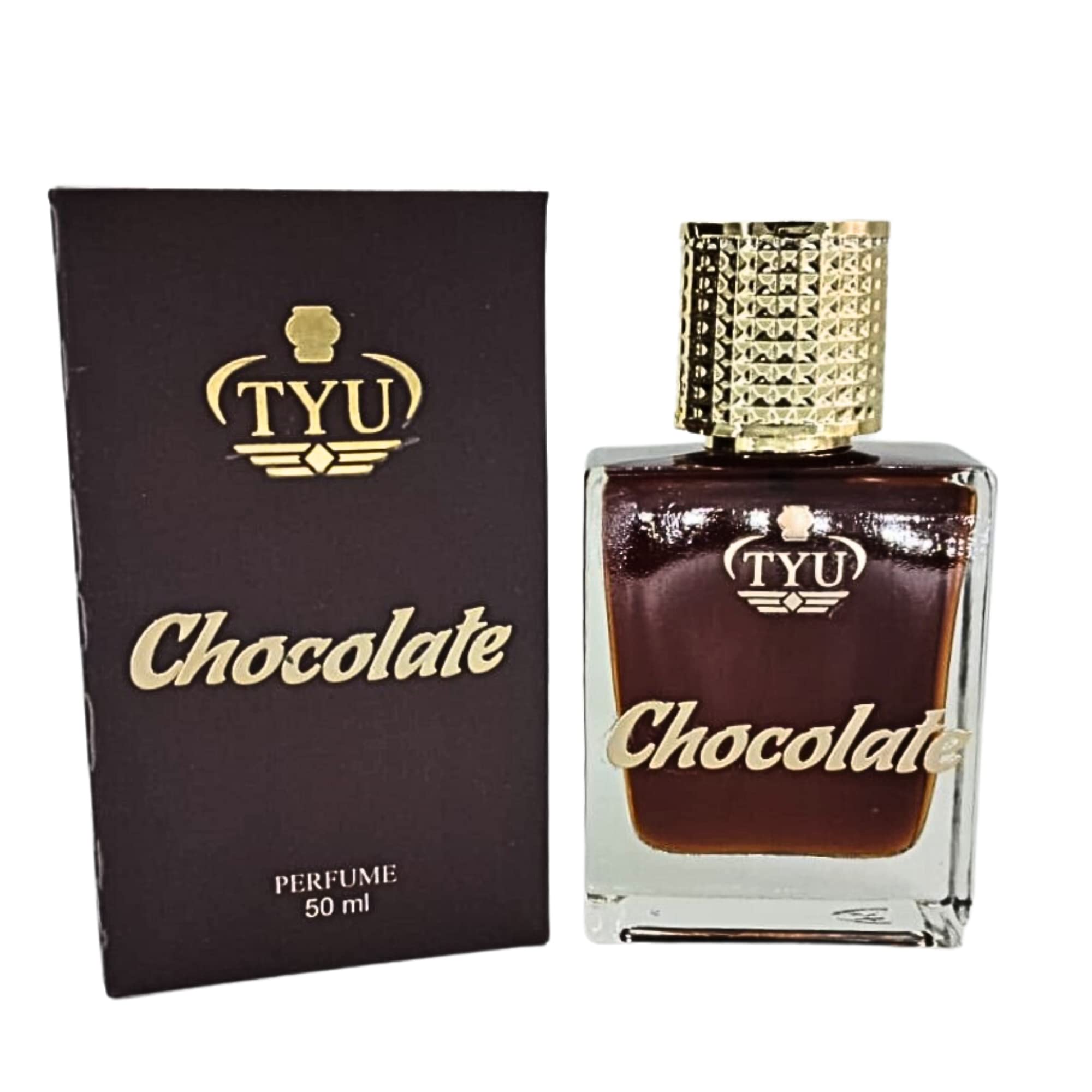 TYU Chocolate Perfume for Women - 50ml Eau de Parfum, Sweet & Long-Lasting Fragrance - Perfect for Date Night, Parties & Everyday Wear