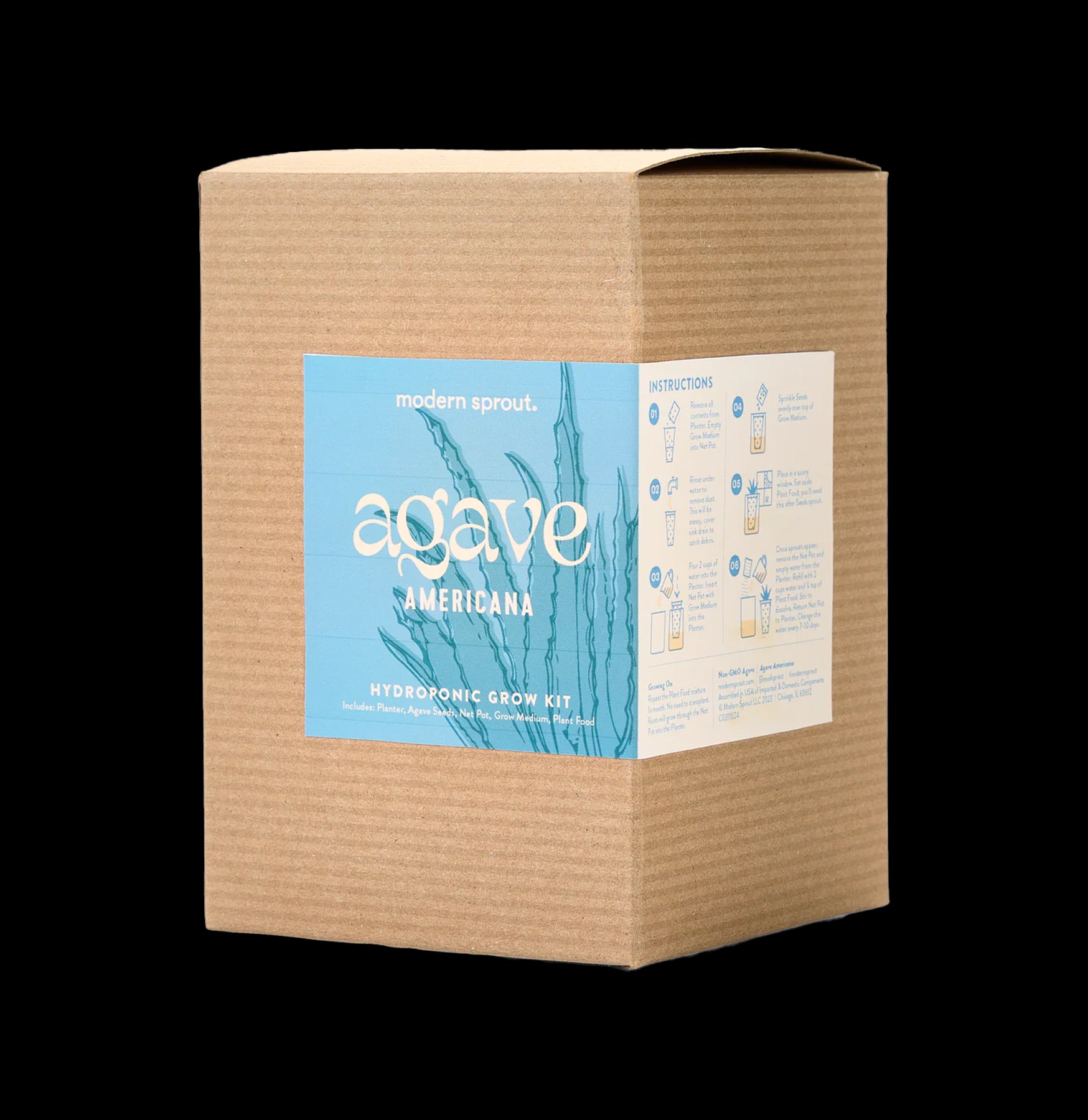 Premium Agave Grow Kit for Home & Garden - Limited Edition Succulent Planting Set for DIY Terrariums & Indoor Decor