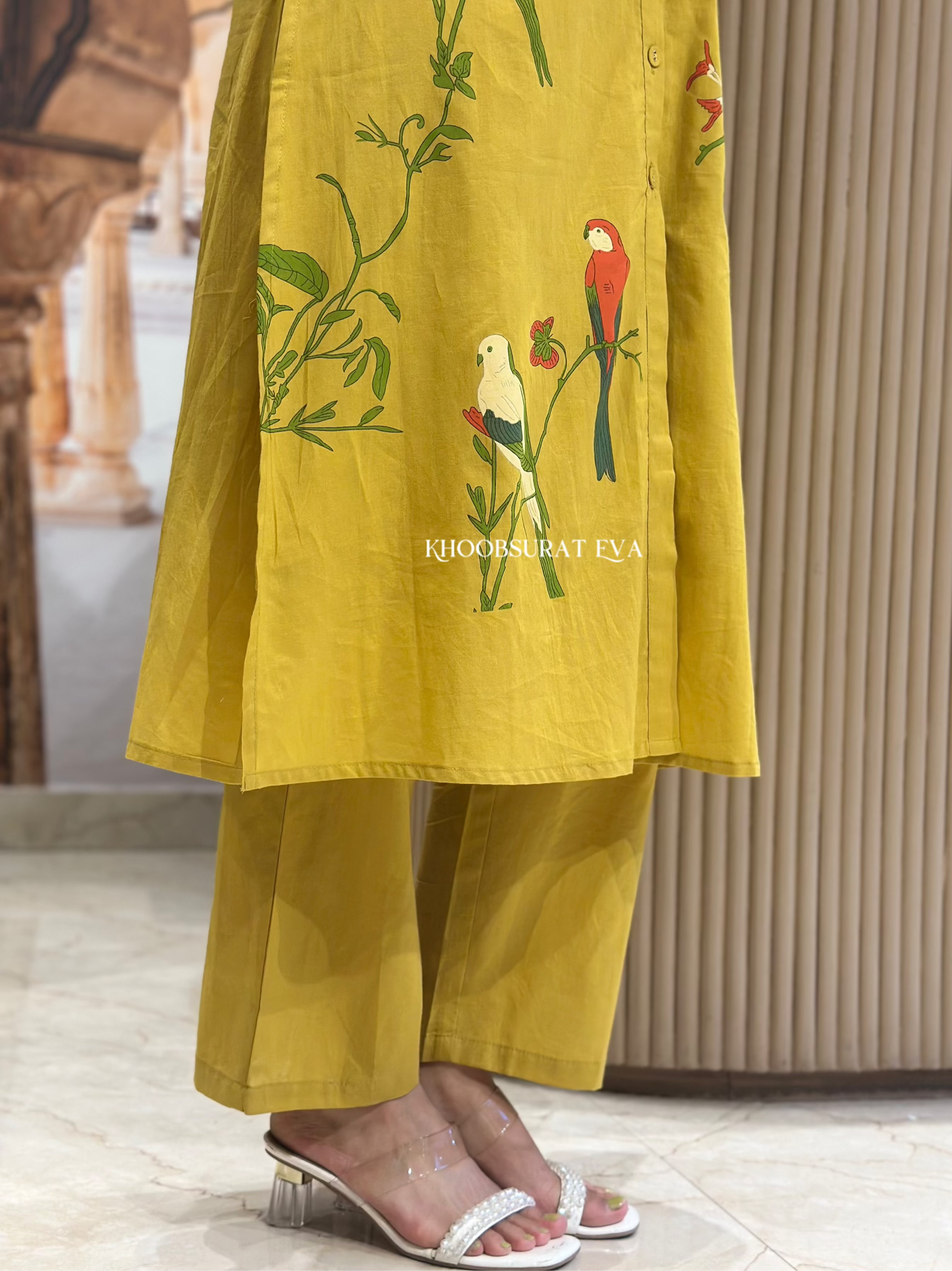 Sydney Sweeney Cotton Kurta Set for Women - Comfortable & Stylish Indian Ethnic Wear for Casual Outings, Festivals & Home Wear