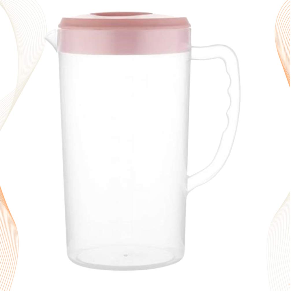 Stainless Steel Beverage Pitcher with Lid - 2 Quart Juice & Water Kettle for Iced Tea, Lemonade, and Cocktails - Perfect for Home, Office, and Outdoor Use