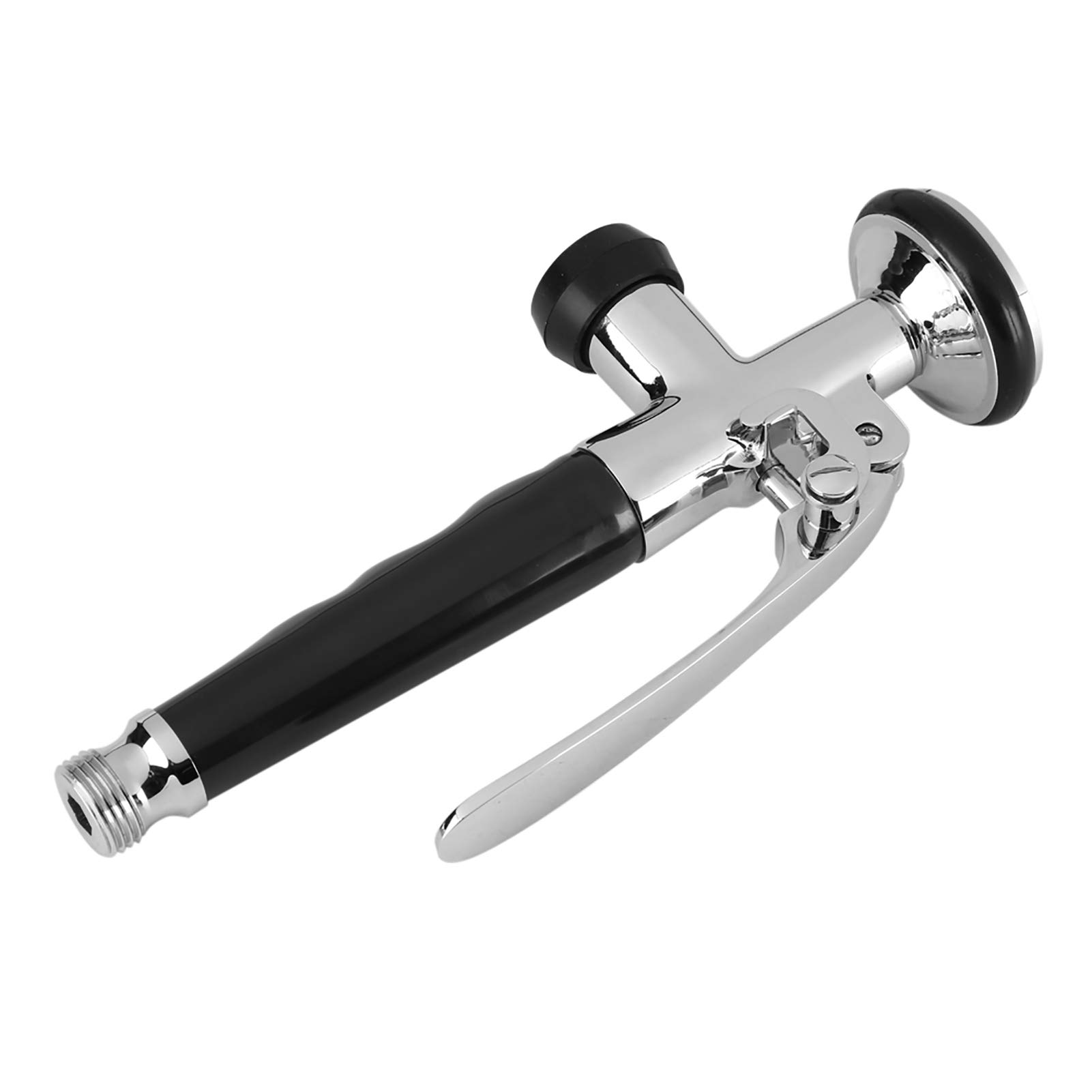 Oumefar Pre-Rinse Swivel Sprayer Faucet Set - Pull Down Kitchen Sink Faucet with Handle Grip - High Pressure Sprayer for Washing Dishes, Fruits & Vegetables - Perfect for Bathroom, Kitchen & Utility Sink