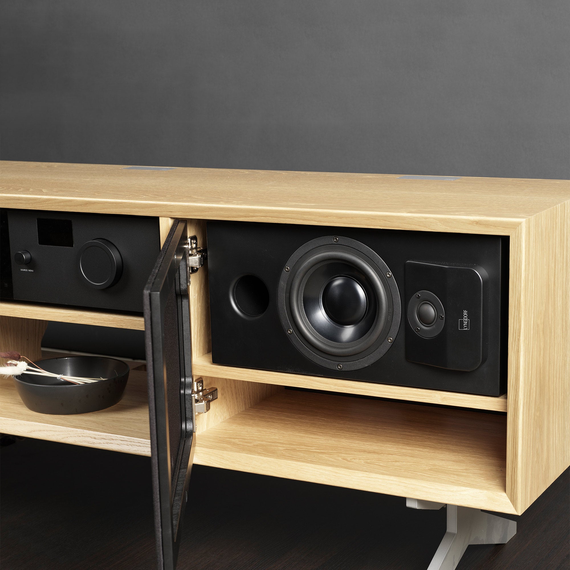 Lyngdorf CS-1 Full Range High-Fidelity Speaker - Premium Home Audio for Music & Movies | Perfect for Living Rooms & Home Theaters