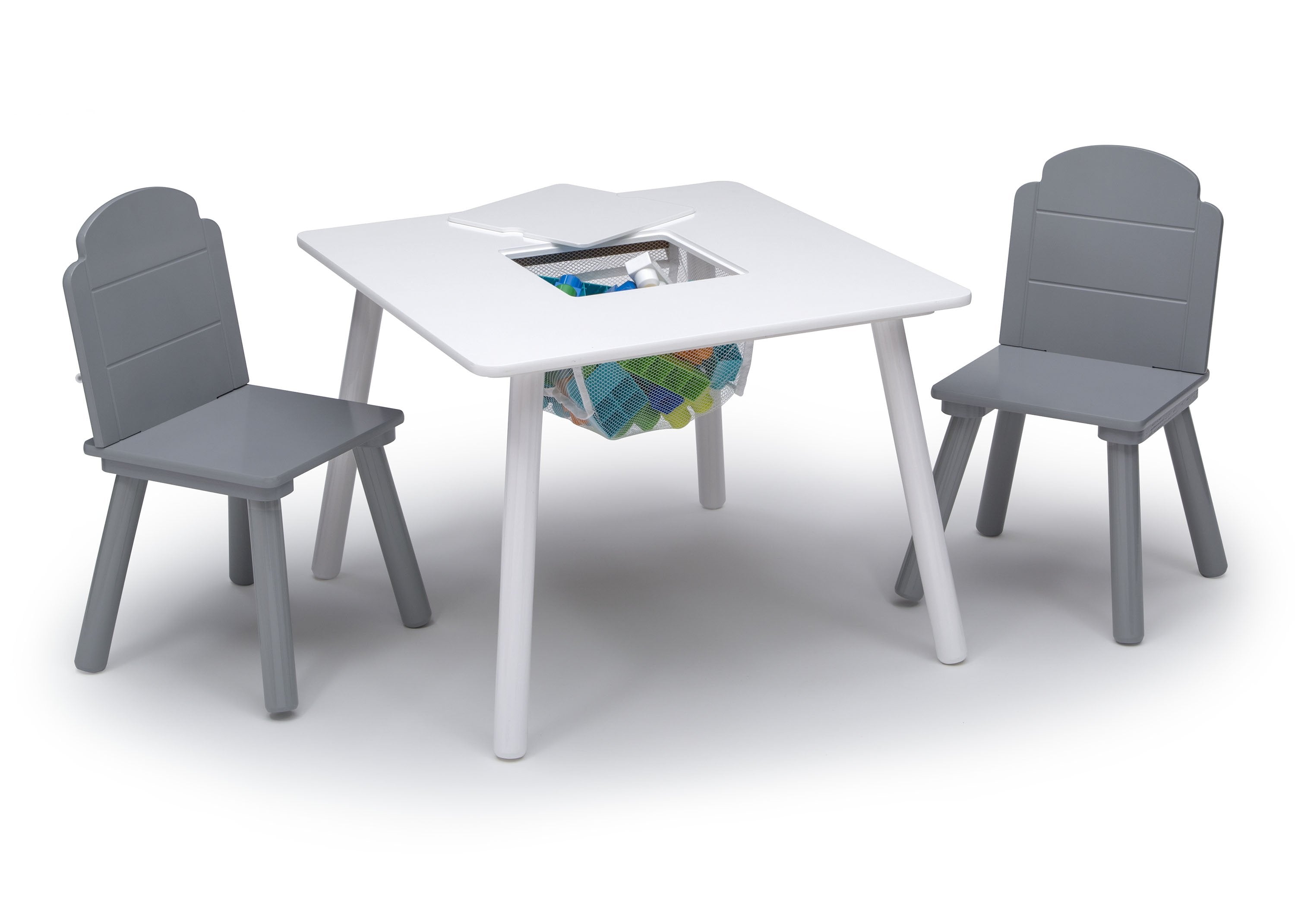 Finn Wooden Kids Table and Chair Set - Adjustable Height Children's Furniture for Playroom, Classroom, or Home Learning - Perfect for Arts, Crafts, and Snack Time