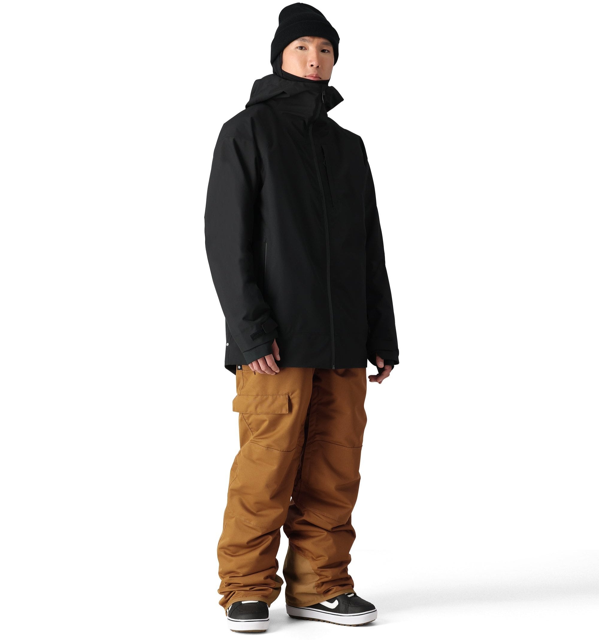 686 Men's Hot Lap Insulated Bib Snow Pants 2025 - Waterproof Winter Ski Bib Overalls for Snowboarding & Cold Weather Activities