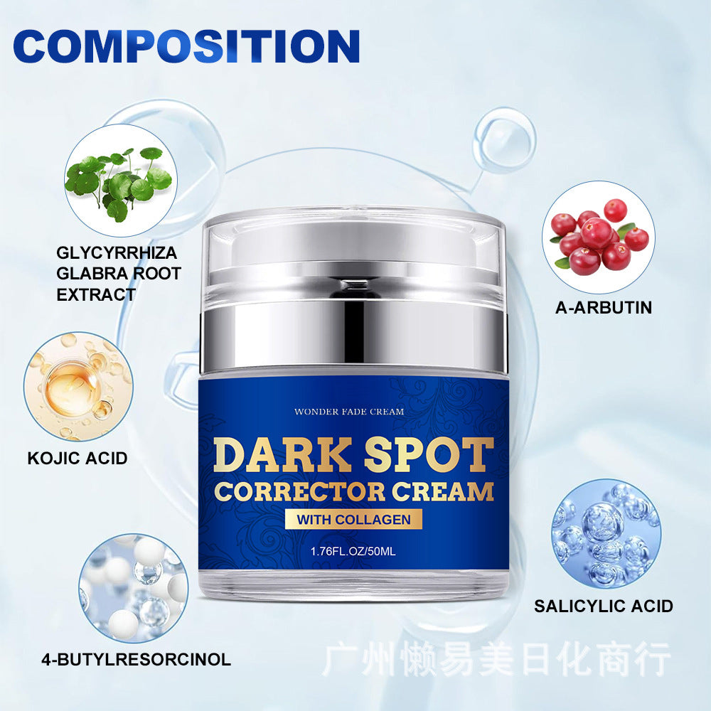 WONDER FADE CREAM - Skin Brightening & Dark Spot Remover for Face & Body - Natural Hyperpigmentation Treatment Cream for Even Skin Tone - Perfect for Daily Skincare Routine & Post-Acne Care