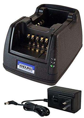 Motorola APX 6000 P25 Dual Bay Rapid Charger - In-Vehicle Use for First Responders