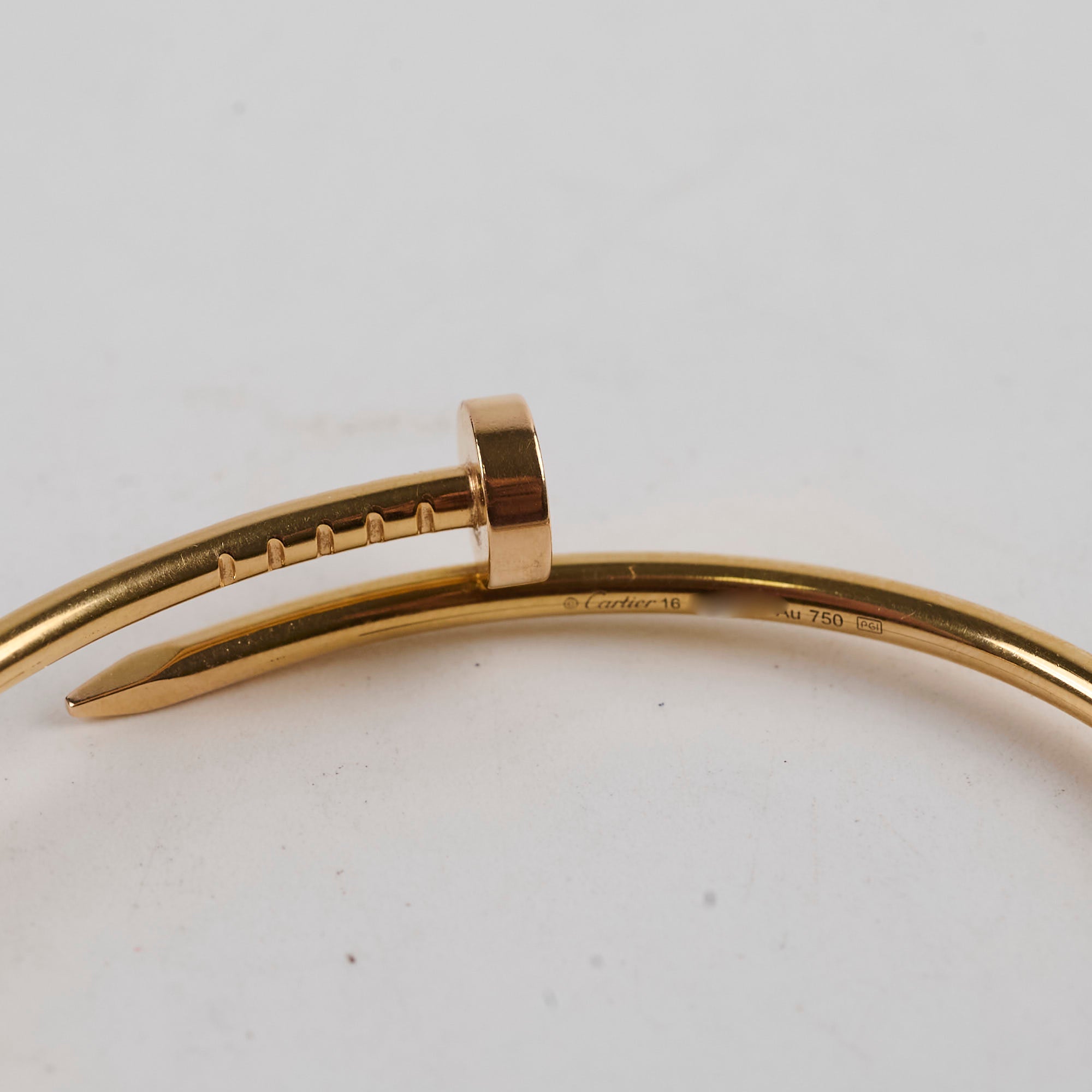Cartier Juste Un Clou Bracelet 16 Size Small Model in 18K Pink Gold - Elegant Jewelry for Women, Perfect for Date Night & Special Occasions