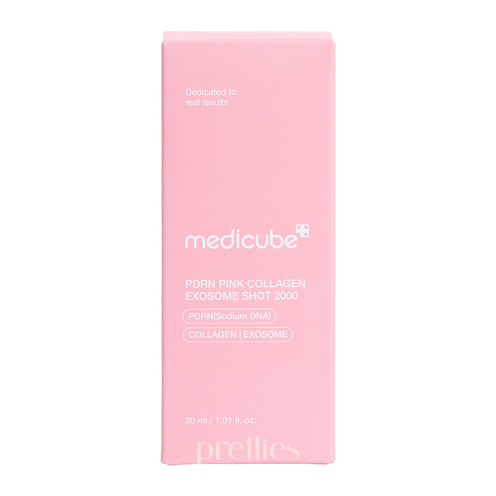 Medicube PDRN Pink Exosome Shot Serum 2000 - 30ml Anti-Aging Face Serum for Wrinkles & Hydration | Perfect for Night Skincare Routine & Daily Moisturizing
