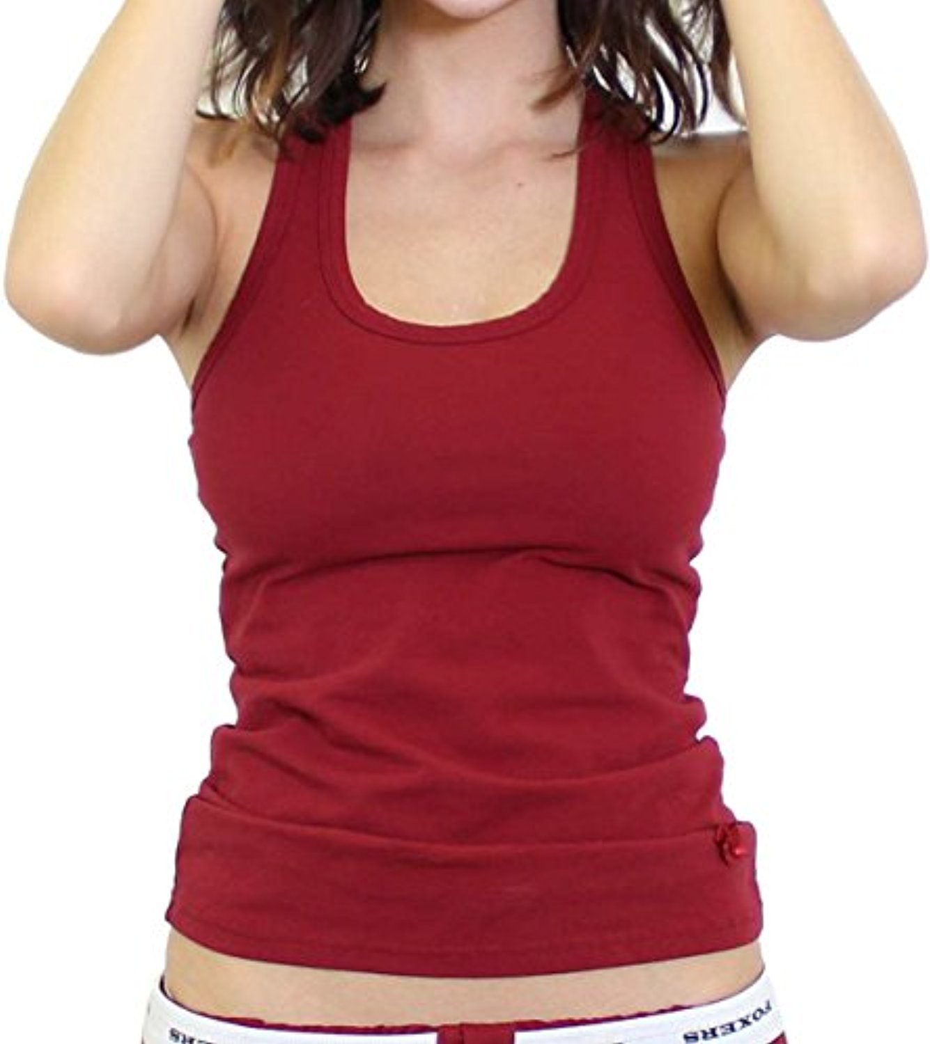 Foxers Women's Shelf Bra Tank Top - Comfortable Seamless Camisole for Layering XS-XXL | Perfect for Yoga, Workout & Everyday Wear
