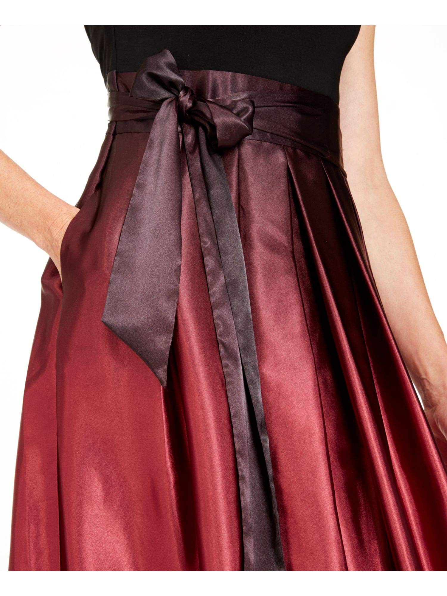 Elegant Satin Mother of the Bride Dress with Pockets - Women's Formal Party Gown for Weddings & Special Occasions (Petite & Regular Sizes) | Perfect for Wedding Receptions, Evening Galas & Black Tie Events