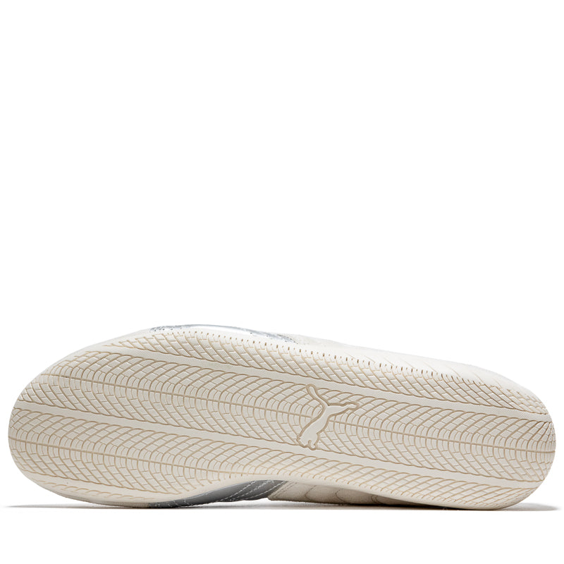 Puma Speedcat Premium Men's Racing Shoes - Frosted Ivory/Matte Silver | Lightweight Breathable Sneakers for Running, Driving & Casual Wear