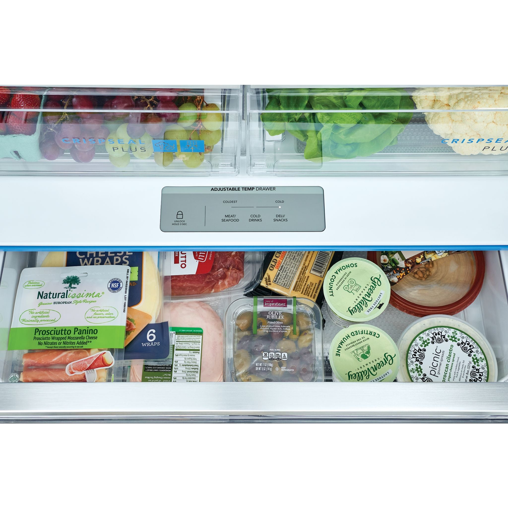 Frigidaire Gallery GRFS2853AD 36-Inch French Door Refrigerator - Black Stainless Steel, Energy Star Certified, Spacious Interior for Large Families, Perfect for Modern Kitchens & Entertaining