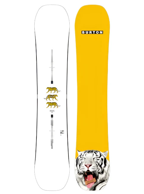 Burton Process Flying V Snowboard 2025 - All-Mountain Freestyle Snowboard for Men & Women | Perfect for Park, Powder & Backcountry Riding