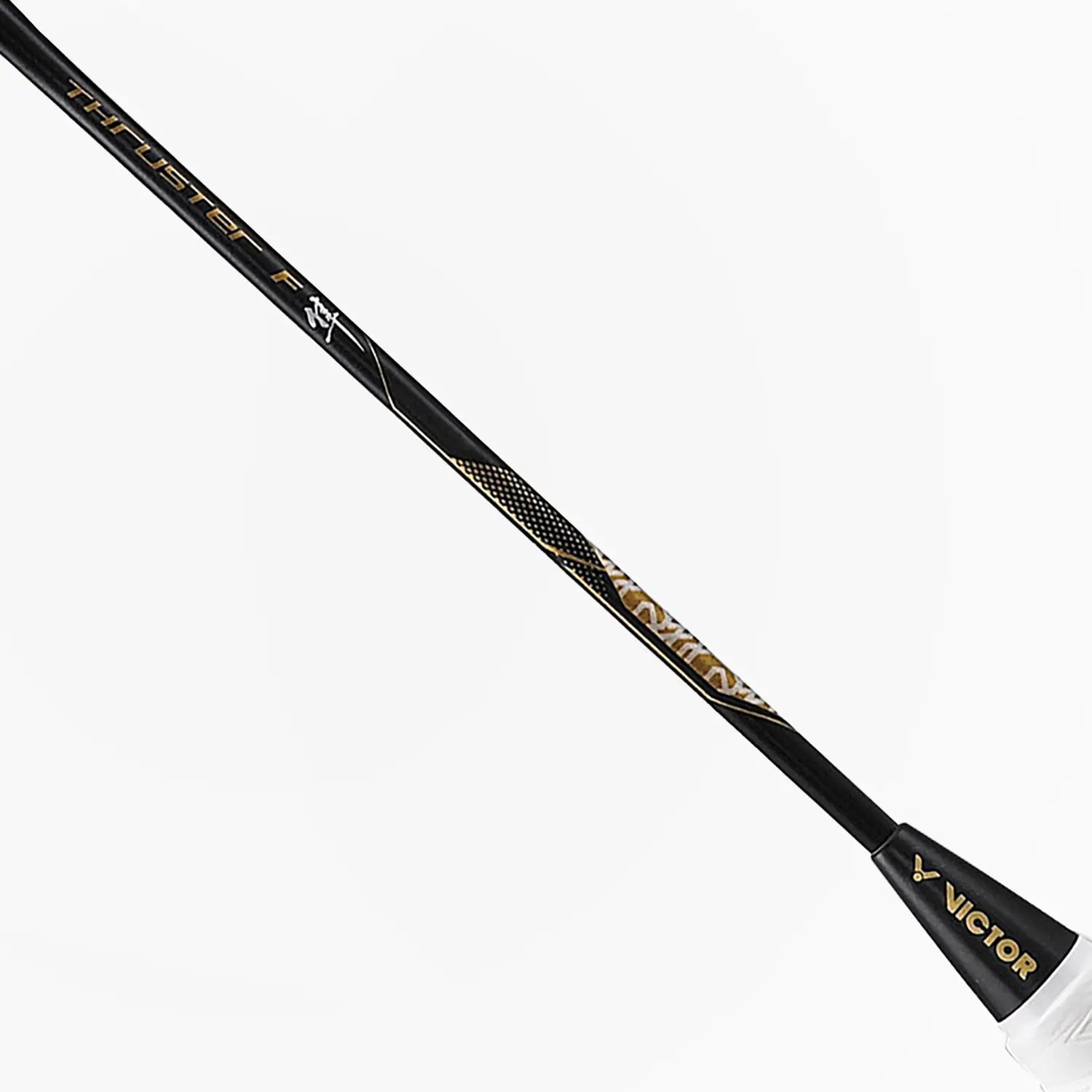 Victor Thruster TK F Black Enhanced Edition Badminton Racket - Preorder | Lightweight Carbon Fiber Shuttlecock Racket for Professional & Recreational Players | Perfect for Tournaments & Training Sessions