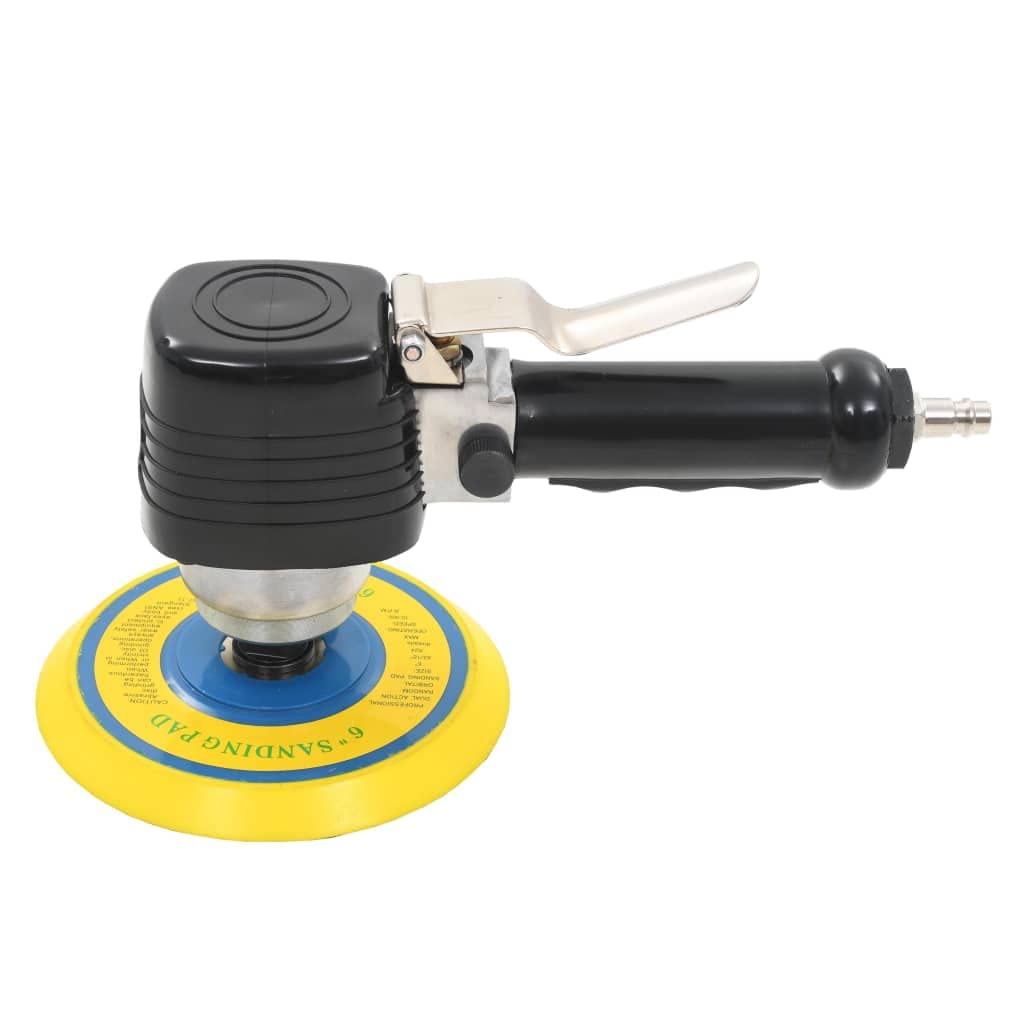 150mm Random Orbital Sander with Handle - Professional Woodworking Tool for Sanding & Finishing Furniture, Floors, DIY Projects - Home Improvement & Workshop Essential