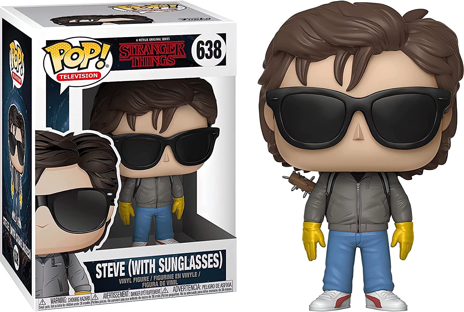 Stranger Things Steve Harrington with Sunglasses Funko Pop! Vinyl Figure 3.75