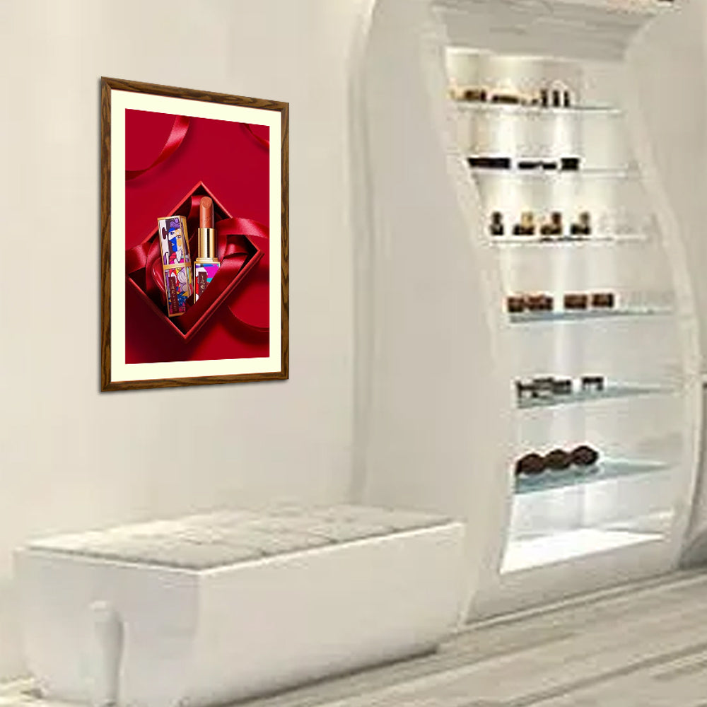 Premium Designer Wood Snap Frames for 8x10 Posters - 3 Wide Matboard Display - Perfect for Home Decor, Office Art & Gallery Exhibitions
