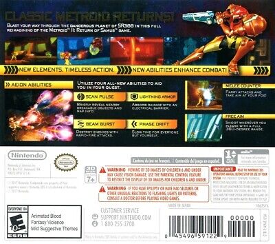 Metroid: Samus Returns - Nintendo 3DS Game | Action-Adventure Sci-Fi Video Game for Adults & Teens - Perfect for Gaming Enthusiasts & Collectors