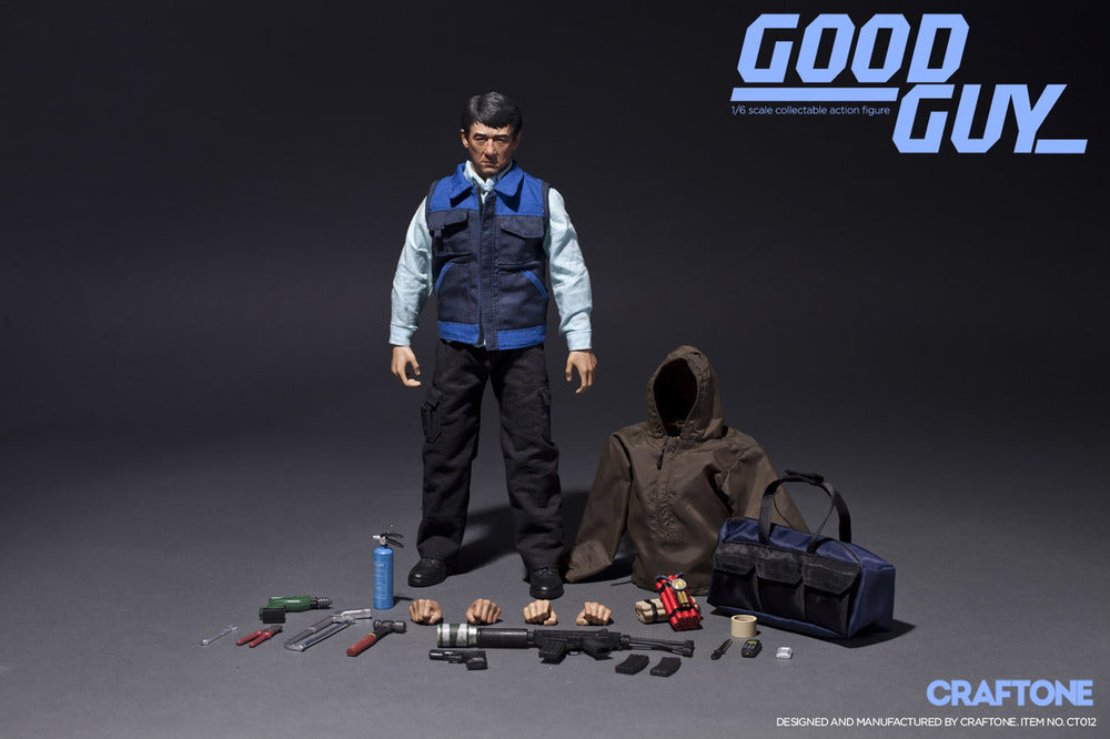 Craftone 1/6 Scale CT013 Good Guy Collectible Action Figure - Perfect for Display, Photography & Movie-Inspired Collections