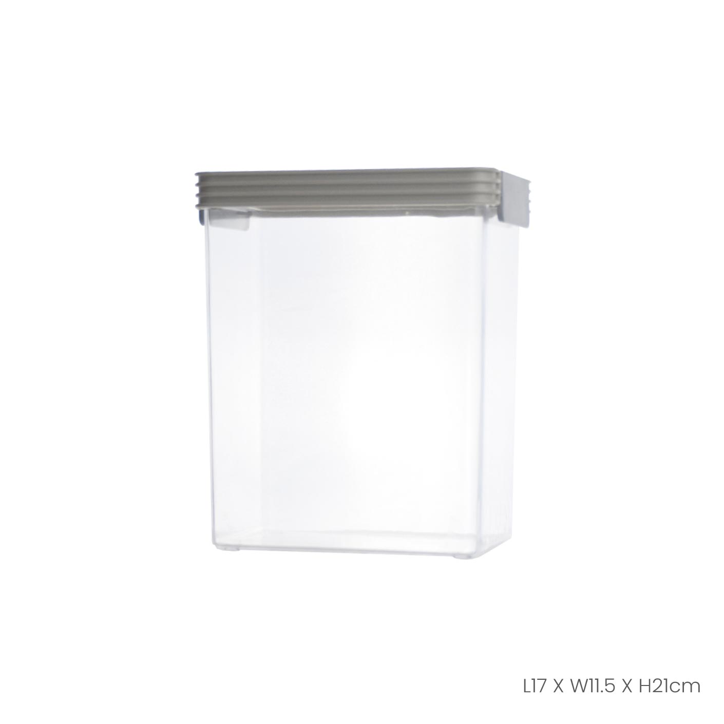 Large Plastic Storage Container with Secure Clips - Organize Clothes, Toys & Home Items - Perfect for Closet, Garage & Kids Room Storage