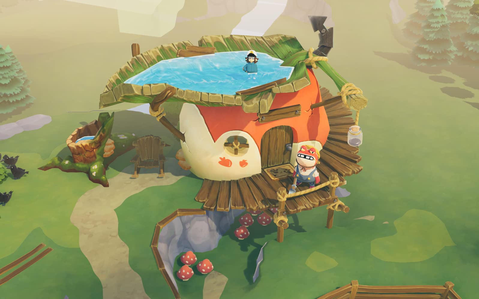 Time on Frog Island - Adventure Game for Nintendo Switch - Explore, Solve Puzzles & Uncover Secrets - Perfect for Family Game Night & Solo Play