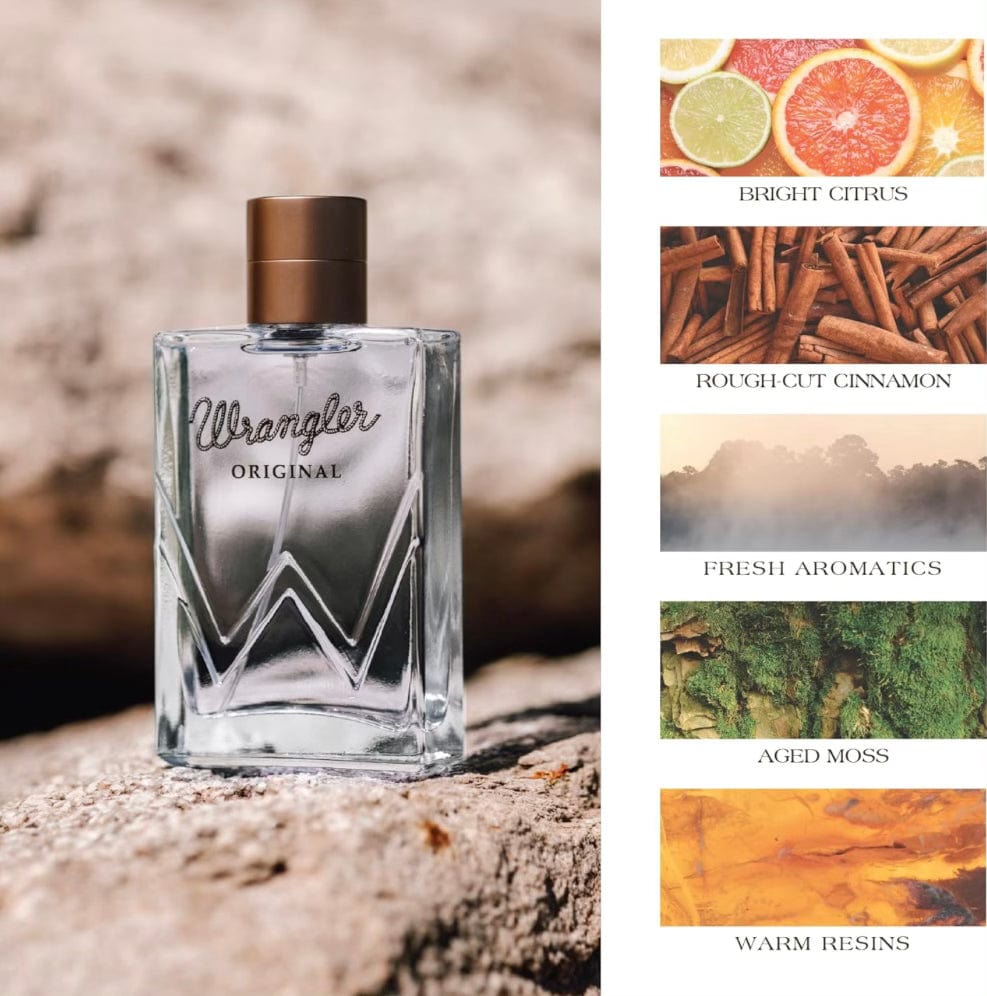 Original Wrangler Cologne for Men - Classic Fragrance for Everyday Wear & Special Occasions