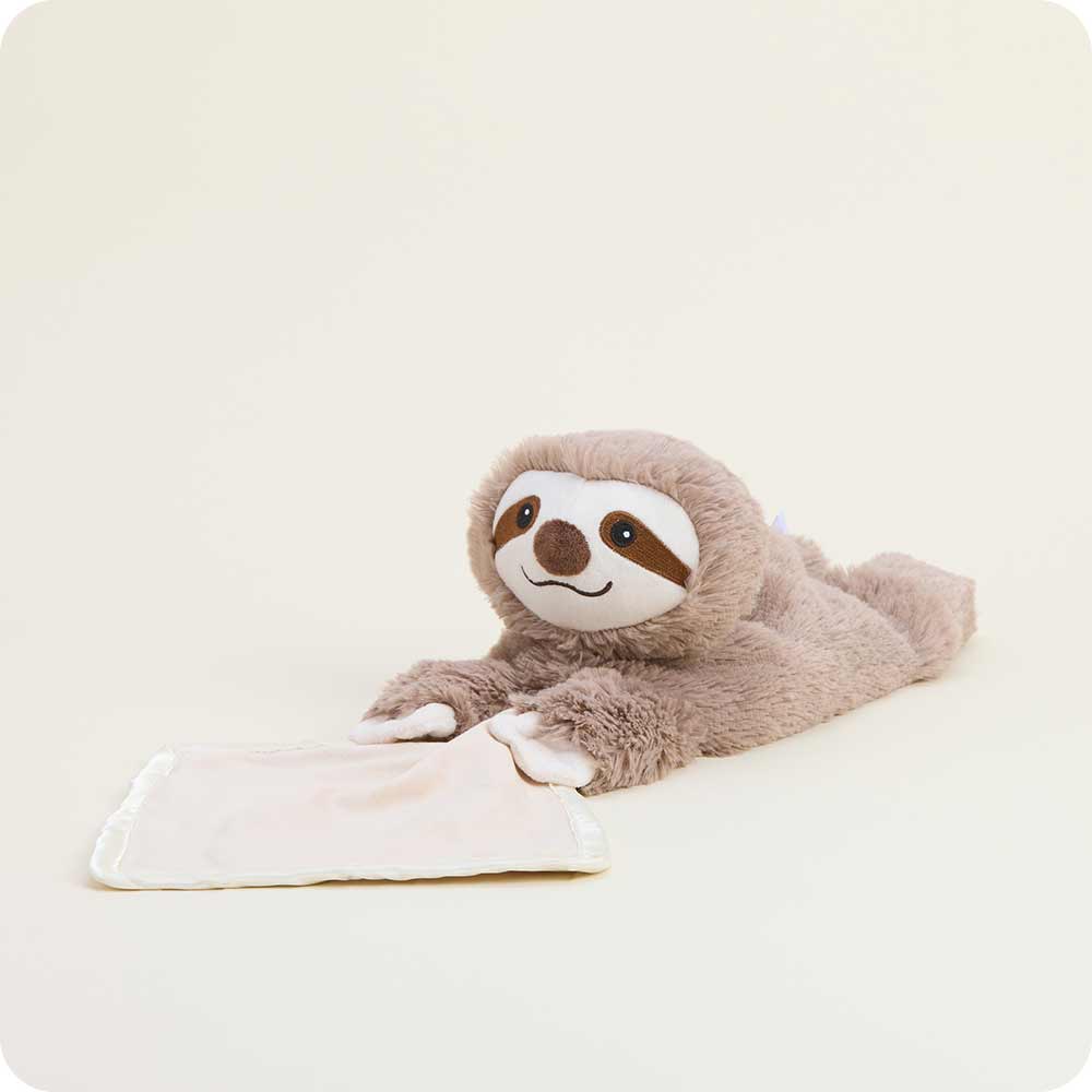 Sloth Blankie Warmies - Ultra Soft & Cozy Plush Blanket for Kids & Adults - Perfect for Lounging, Napping & Cold Weather Comfort