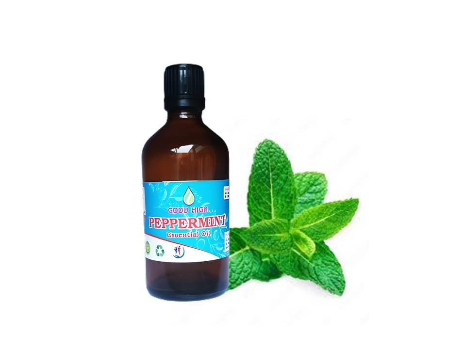 100% Pure Natural Organic Peppermint Essential Oil - Undiluted Therapeutic Grade Aromatherapy Oil for Diffusers, Massage & Skin Care - 50mL Bottle for Relaxation & Stress Relief