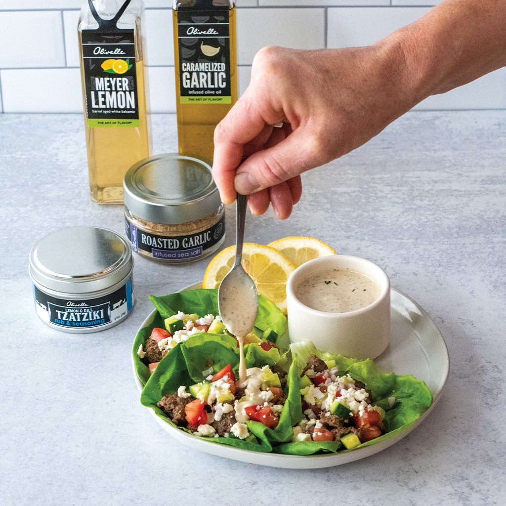 Tzatziki Rub & Seasoning - Authentic Greek Spice Blend for Meats, Salads & Dips | Perfect for Grilling, Mediterranean Cooking & Party Platters