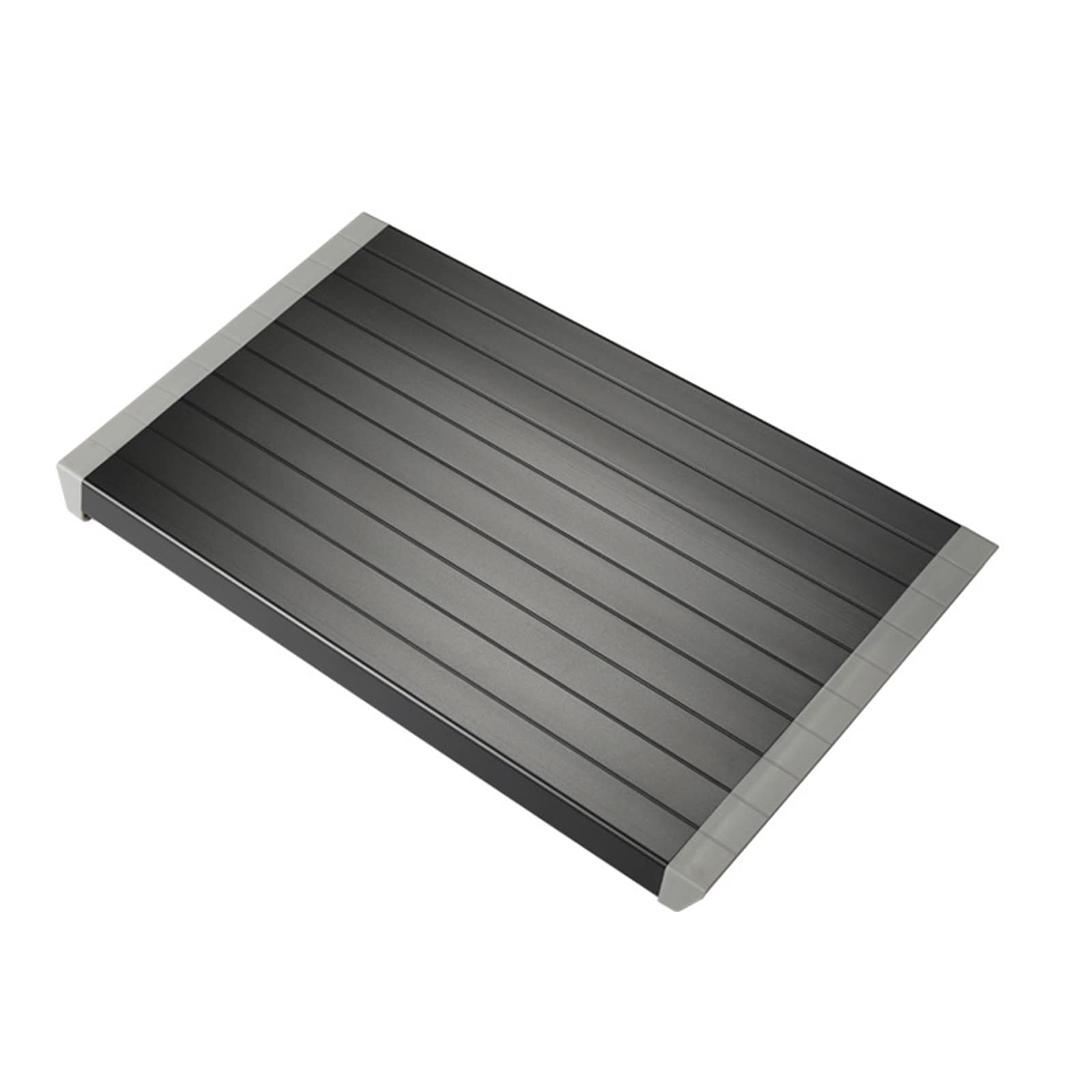 Eco-Friendly SunshineFace Meat Defroster Tray - Fast Thawing Plate for Frozen Meat & Food | Quick Defrosting Board for Kitchen, BBQ, Meal Prep
