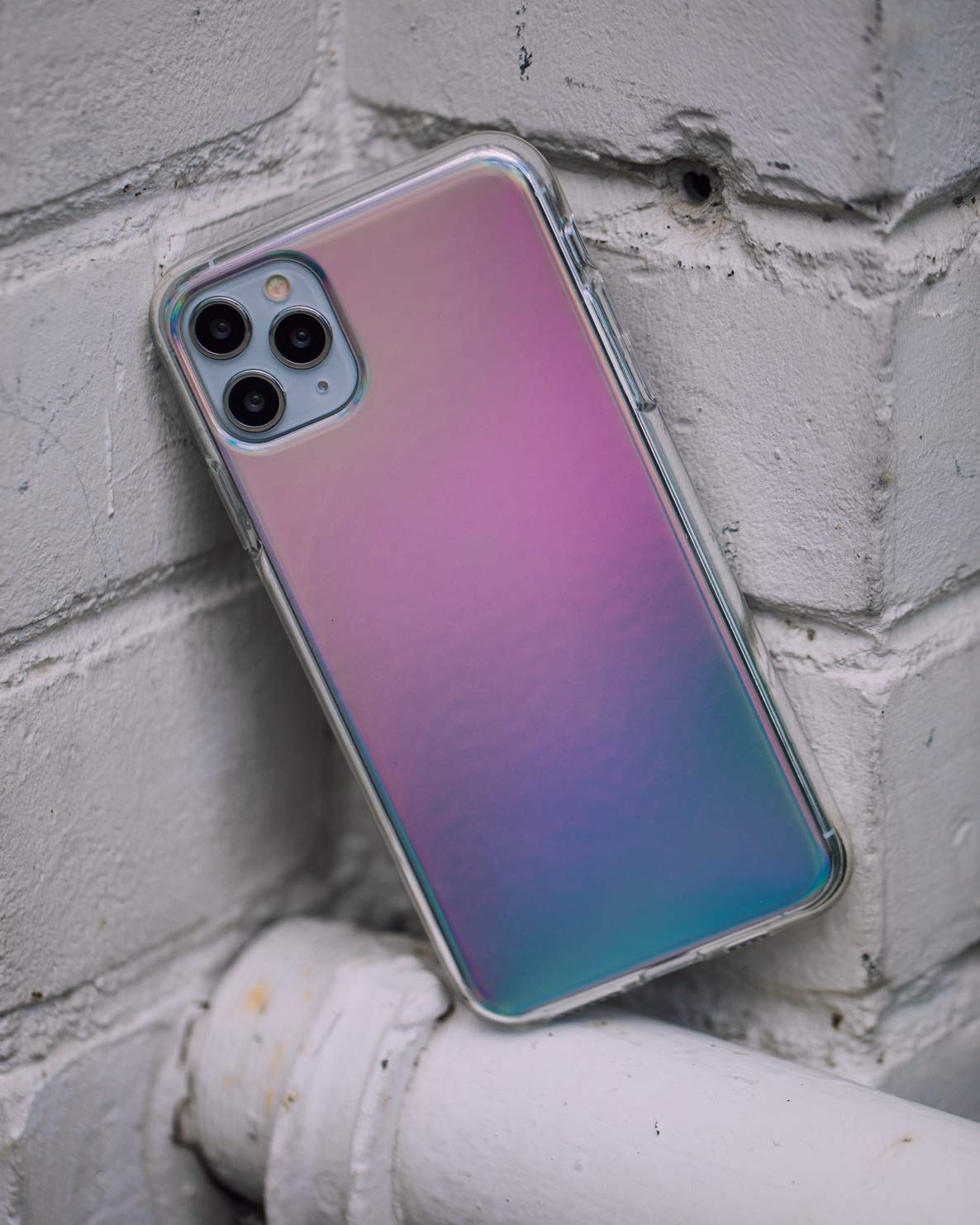 FELONY CASE - iPhone 12 Pro Max Case - Stylish Aura Holographic Phone Cover - Anti-Scratch, Wireless Charging Compatible, 360° Shockproof Protective Case for Apple iPhone 12 Pro Max - Perfect for Everyday Use, Travel & Outdoor Activities