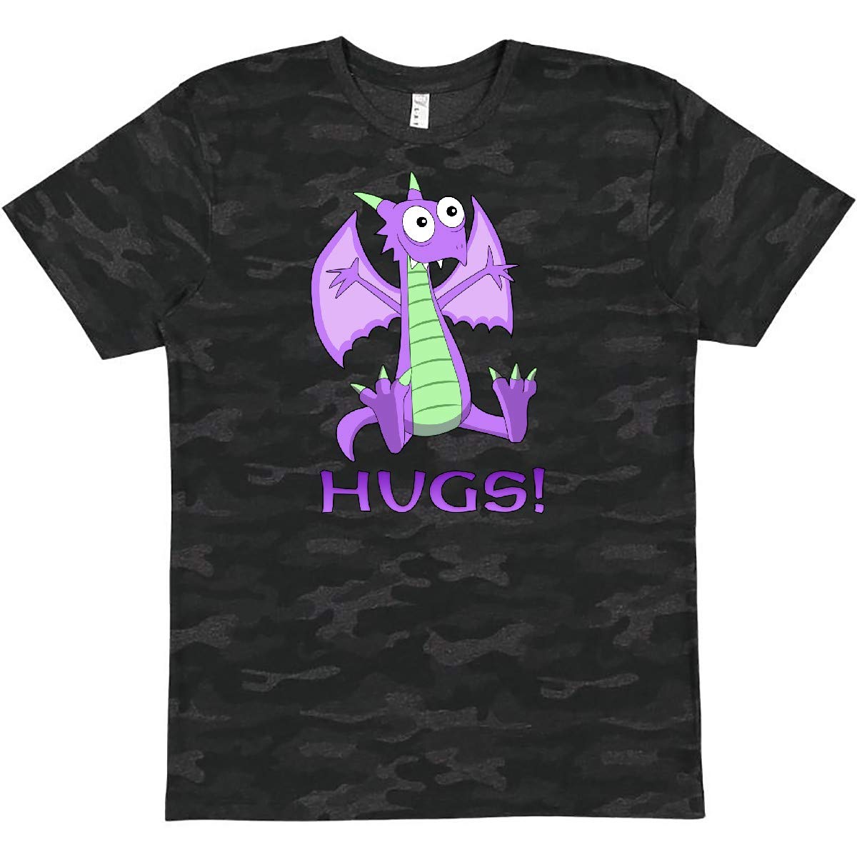 Inktastic Dragon Hugs T-Shirt - Fun Graphic Tee for Kids & Adults