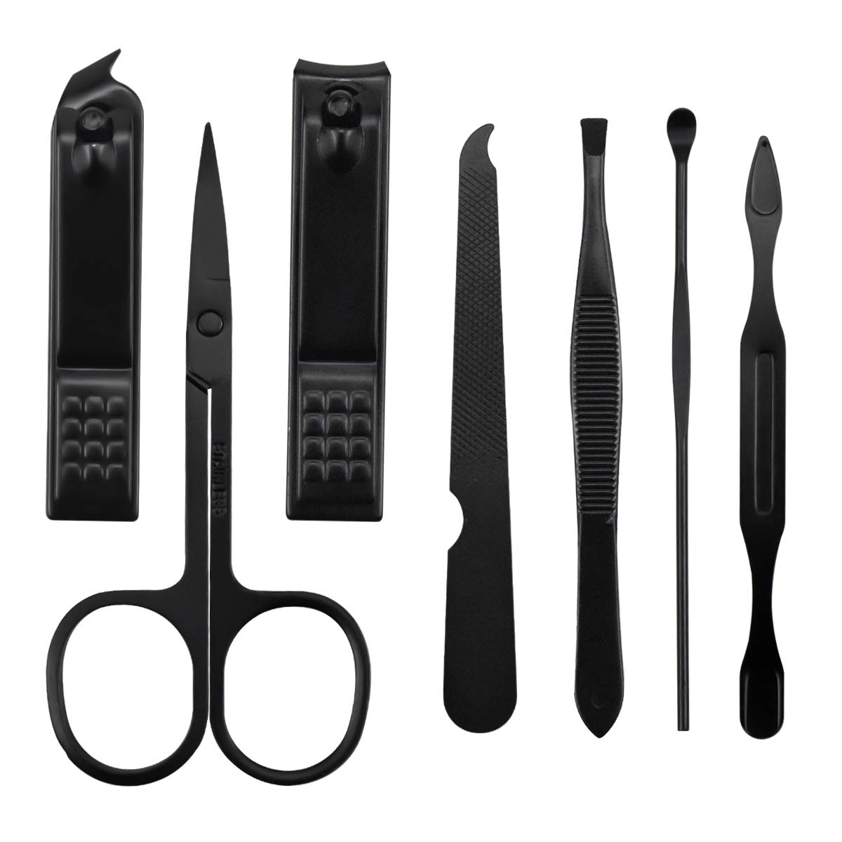 7-in-1 Professional Manicure & Pedicure Set for Women and Men - Heavy Duty Nail Clippers for Thick Nails, Toenail Cutters, Nail Care Kit with Storage Case - Perfect for Home, Travel & Salon Use