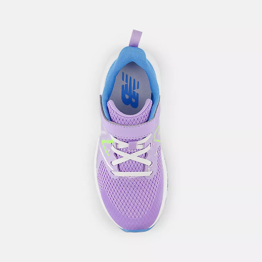 New Balance Lilac Glo Rave Run A/C Kids' Running Shoes - Lightweight Breathable Sneakers for Girls' Sports & Outdoor Activities