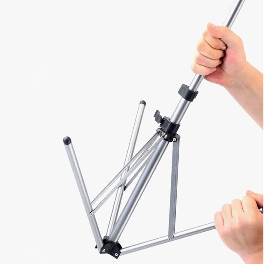 Lightweight Portable Sheet Music Stand - Foldable Aluminum Music Holder for Adults & Kids with Carrying Bag | Perfect for Piano, Violin, Guitar Practice & Band Rehearsals
