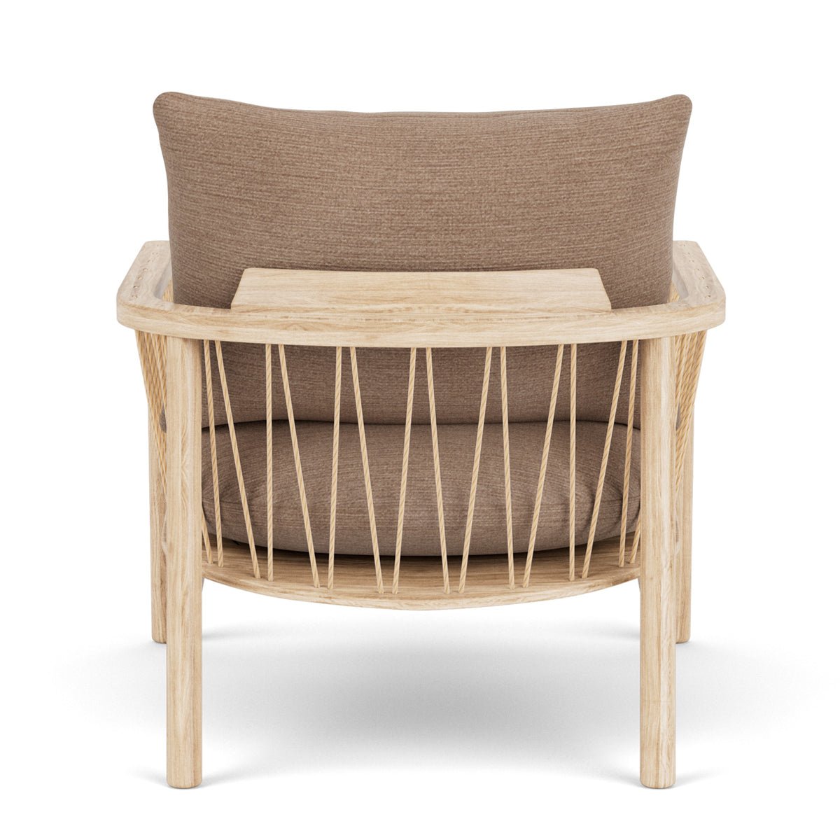 Enzo Fabric Armchair - Modern Upholstered Accent Chair for Living Room, Bedroom & Office - Comfortable Lounge Chair with Sturdy Wooden Legs - Perfect for Relaxing, Reading & Decorating