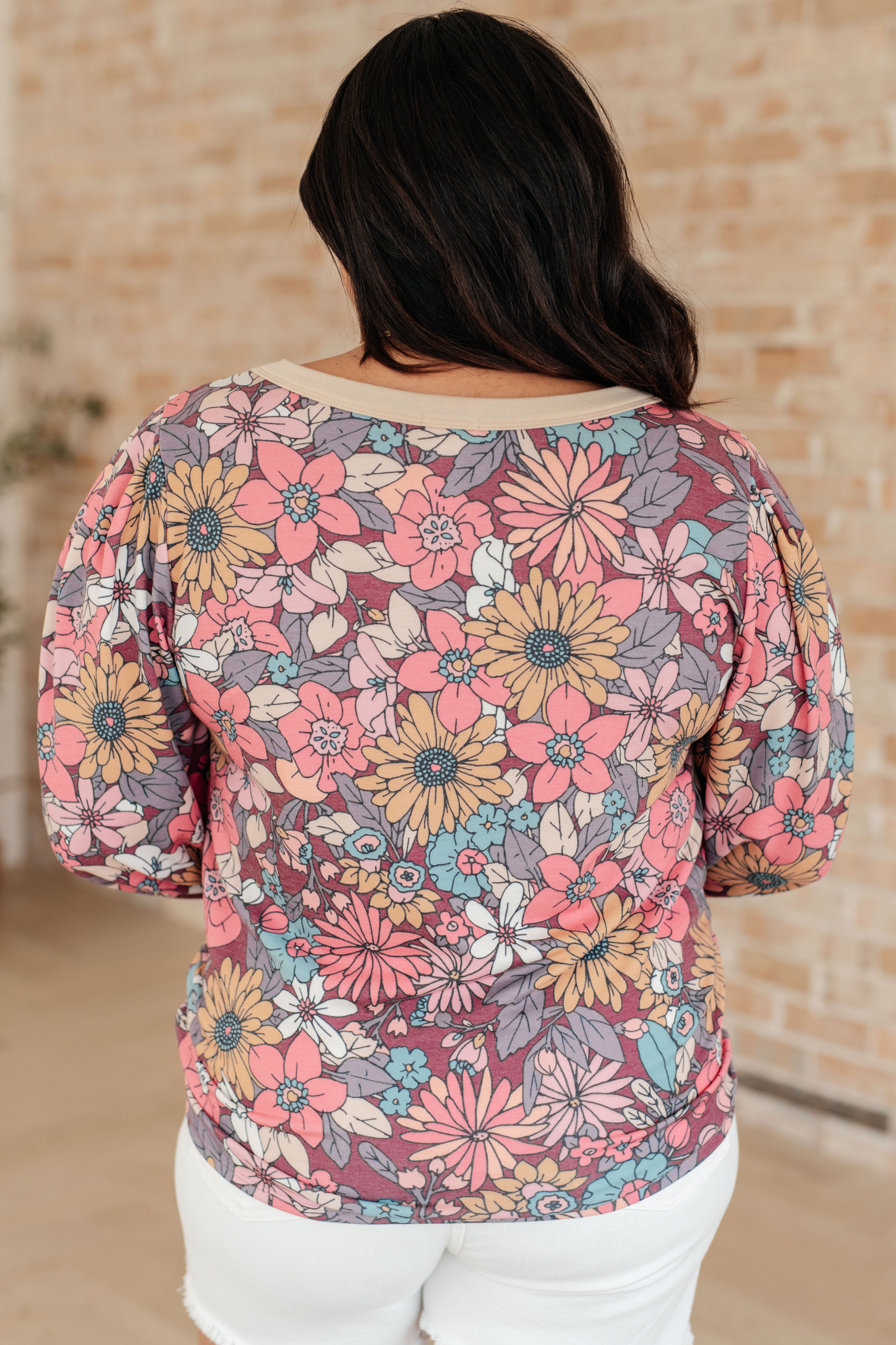 Florist's Dream Long Sleeve Pullover Sweater - Cozy Knit Top for Gardening, Floral Arranging & Autumn Outfits