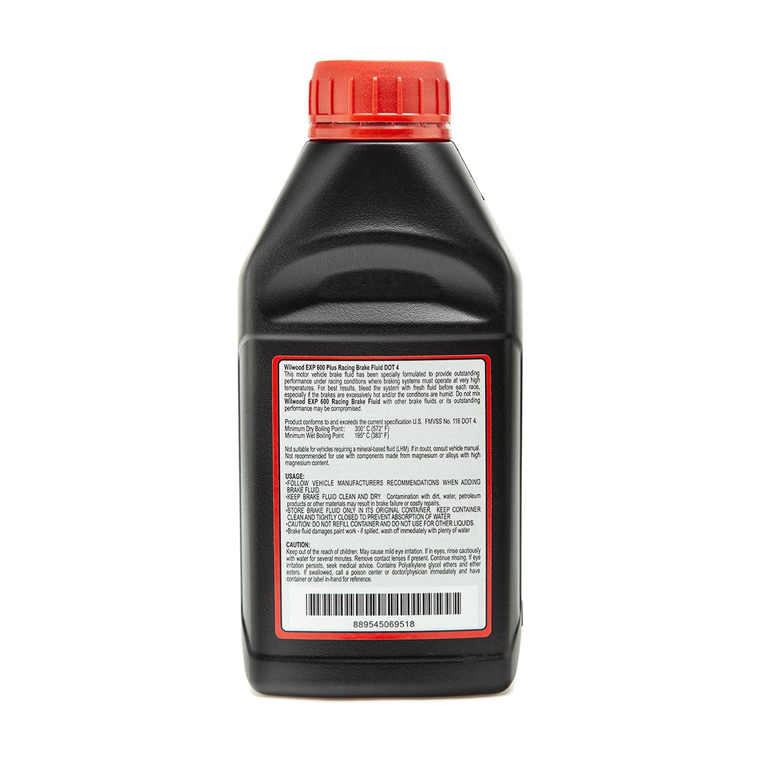 EXP 600 Plus High Performance Racing Brake Fluid - 6 Pack (500ml Each) for Track, Street & Off-Road Vehicles - DOT 4 Synthetic Formula for Extreme Conditions