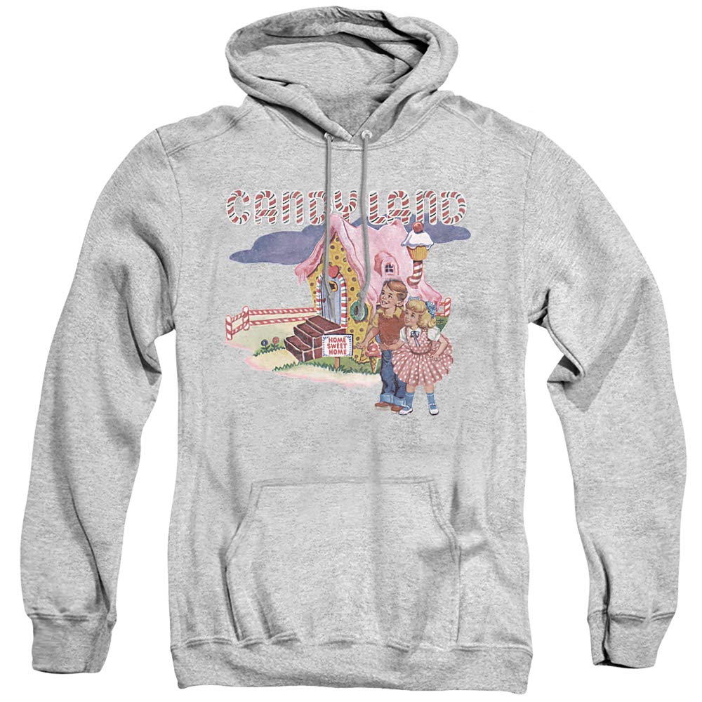 Candy Land Cotton Candy Hoodie - Unisex Adult Pullover Sweatshirt | Cozy & Stylish for Casual Wear, Gifts, and Themed Parties